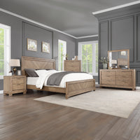 Montana Queen Bed, Sand