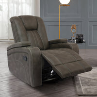 Marlow Charcoal Manual Recliner