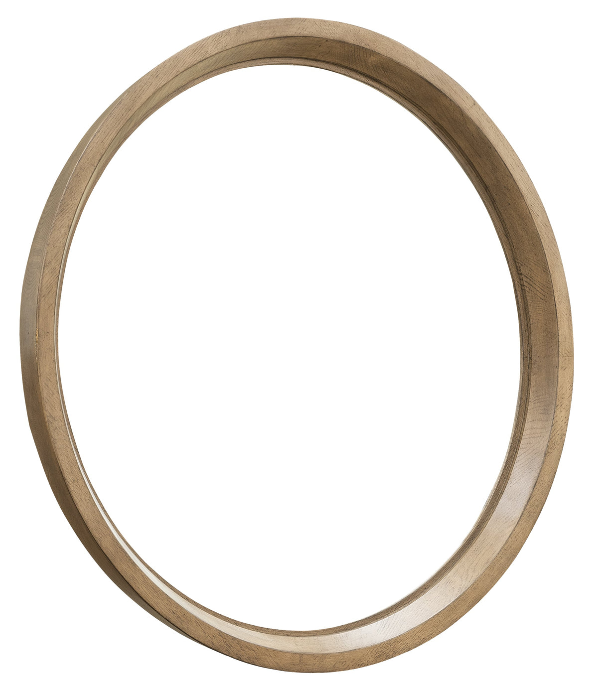 Pulaski Leeza Brown Round Mirror
