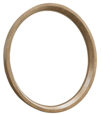 Pulaski Leeza Brown Round Mirror