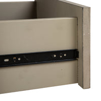 Magnussen Home Conrad Stone Harbor Grey Rectangular Lift Top Storage Cocktail Table With 2 End Table And Sofa Table