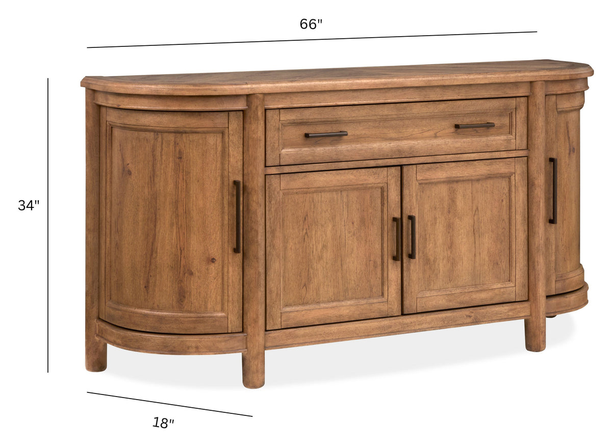 Magnussen Home Woodward Dark Clove Sideboard
