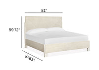 Magnussen Home Lorelei Misty Cloud King Panel Bed