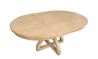 Magnussen Home Coventry Honey Maple Extendable 48" Round Dining Table With 4 Upholstered Side Chairs