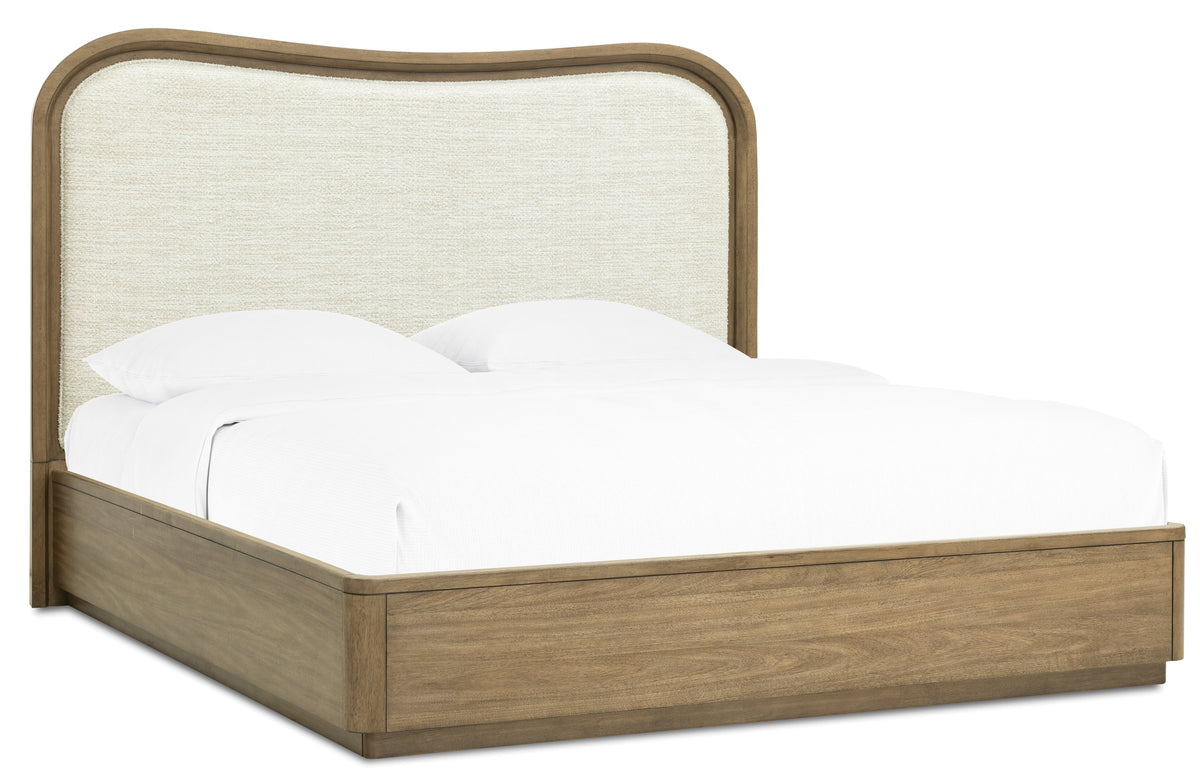 Pulaski Leeza Brown King Upholstered Panel Headboard