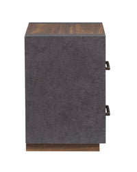 Magnussen Home Jensen Tavern Brown Queen Panel Bed With 2 Nightstands