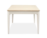 Salt Life Home Echo Isles Sea Pearl And Driftwood Extendable Rectangular Dining Table With 6 Arm Chairs