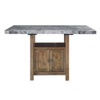 Grayson Gray Marble Counter Table