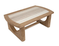 Magnussen Home Bradford Riverbed Beige Rectangular Cocktail Table