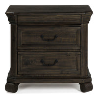 Magnussen Home Bellamy Peppercorn Drawer Nightstand