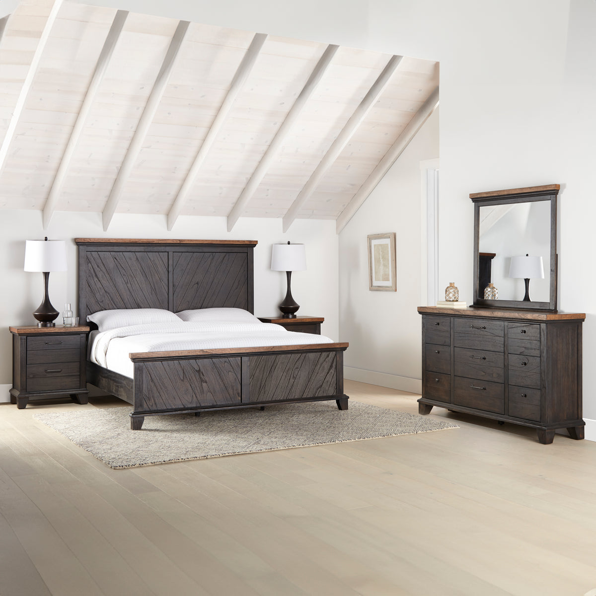 Bear Creek Brown Queen 4pc SetECOM