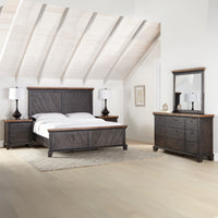 Bear Creek Brown Queen 4pc SetECOM