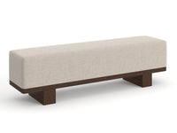 Magnussen Home Reena Rich Brown Extendable Trestle Dining Table With 2 Side Chairs Bench And Sideboard