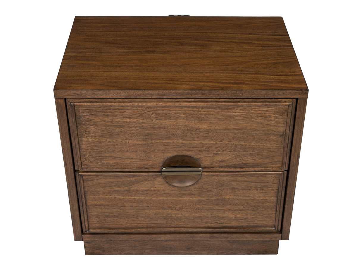 Magnussen Home Selena Brown Drawer Nightstand