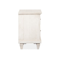 Magnussen Home Newport Alabaster Drawer Nightstand