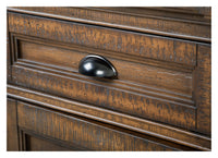 Magnussen Home Bay Creek Toasted Nutmeg 90" Console