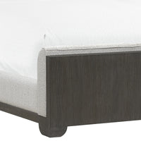Pulaski Anderson Park Moose Trail And Frontier Brown King Upholstered Bed