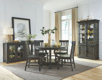 Magnussen Home Bellamy Peppercorn Side Chair Two Pack