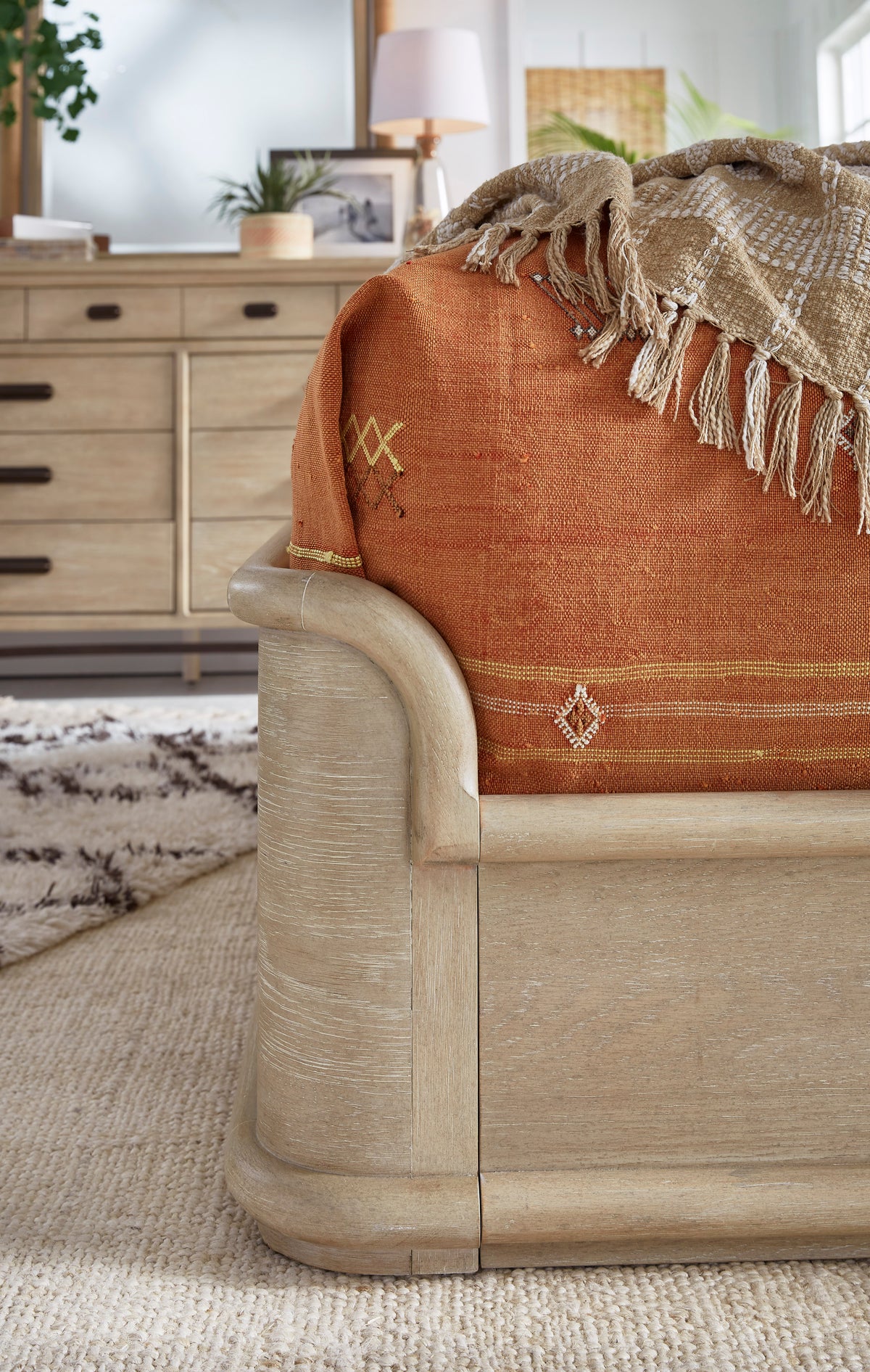 Salt Life Home Sunset Cove Sanibel Brown Queen Panel Bed