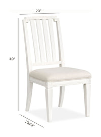 Magnussen Home Willowbrook Egg Shell White Extendable Rectangular Dining Table With 8 Side Chairs