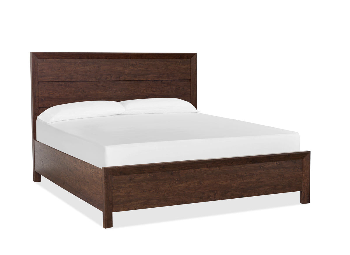 Magnussen Home Llewellyn Columbian Walnut Queen/King Panel Rails