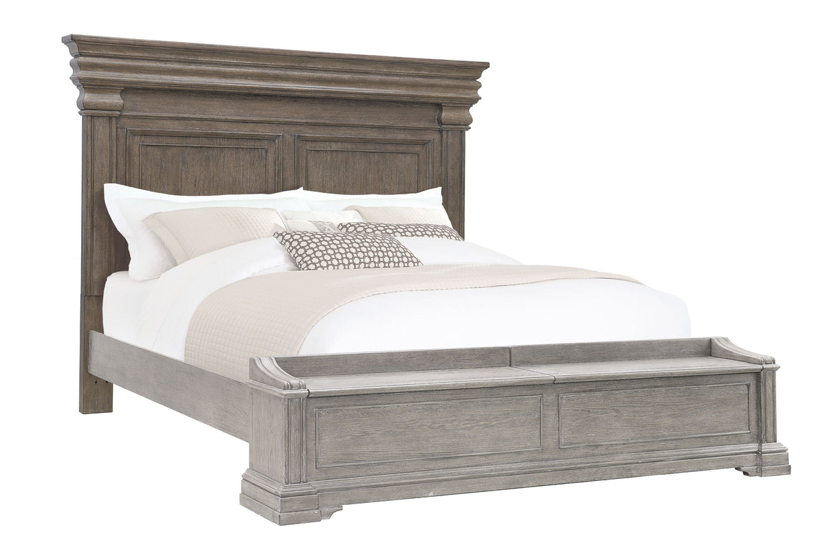 Pulaski Madison Ridge Natural Bark King/California King Panel Headboard