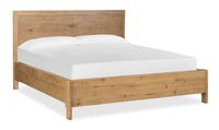 Magnussen Home Davenport Rustic Caramel California King Panel Bed