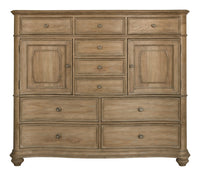 Pulaski Weston Hills Flax Seed 10 Drawer Master Chest