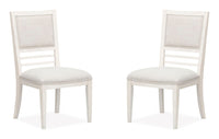 Salt Life Home Echo Isles Sea Pearl And Driftwood Extendable Rectangular Dining Table With 6 Side Chairs And Buffet