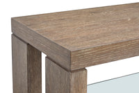 Magnussen Home Conway Spiced Brown Square Cocktail Table With Casters