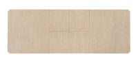 Salt Life Home Echo Isles Sea Pearl And Driftwood Extendable Rectangular Dining Table With 6 Arm Chairs