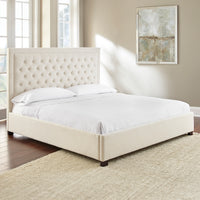 Isadora King Bed WhiteALL E-COMMERCE