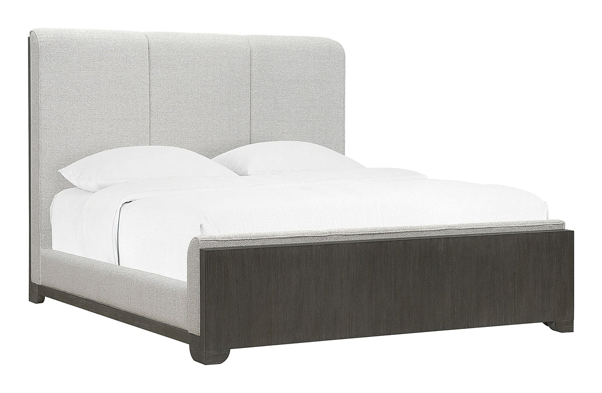 Pulaski Anderson Park Moose Trail And Frontier Brown Queen Upholstered Bed