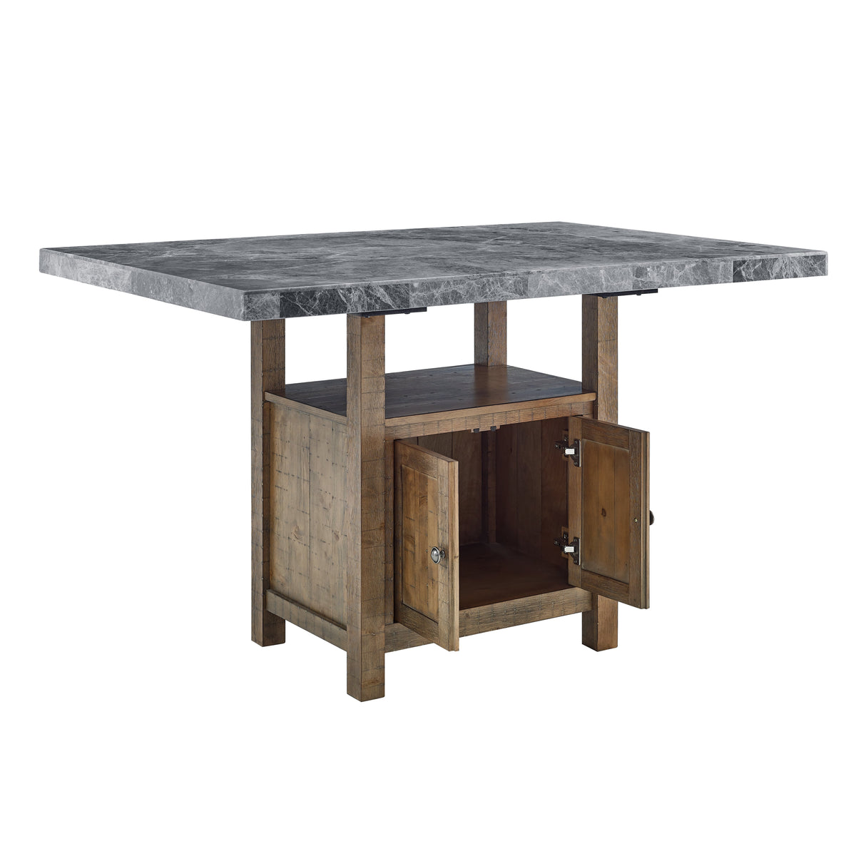 Grayson Gray Marble Counter Table