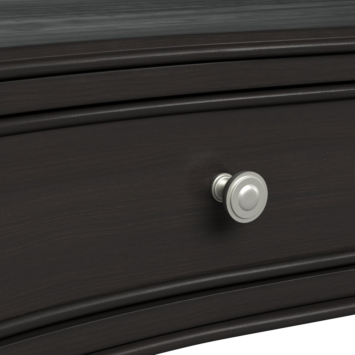 Magnussen Home Francine Warm Charcoal Rectangular End Table