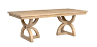 Magnussen Home Coventry Honey Maple Extendable Trestle Dining Table With 4 Side Chairs And Buffet
