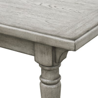 Pulaski Madison Ridge Bluff Grey Farmhouse Leg Dining Table With 8 Side Chairs