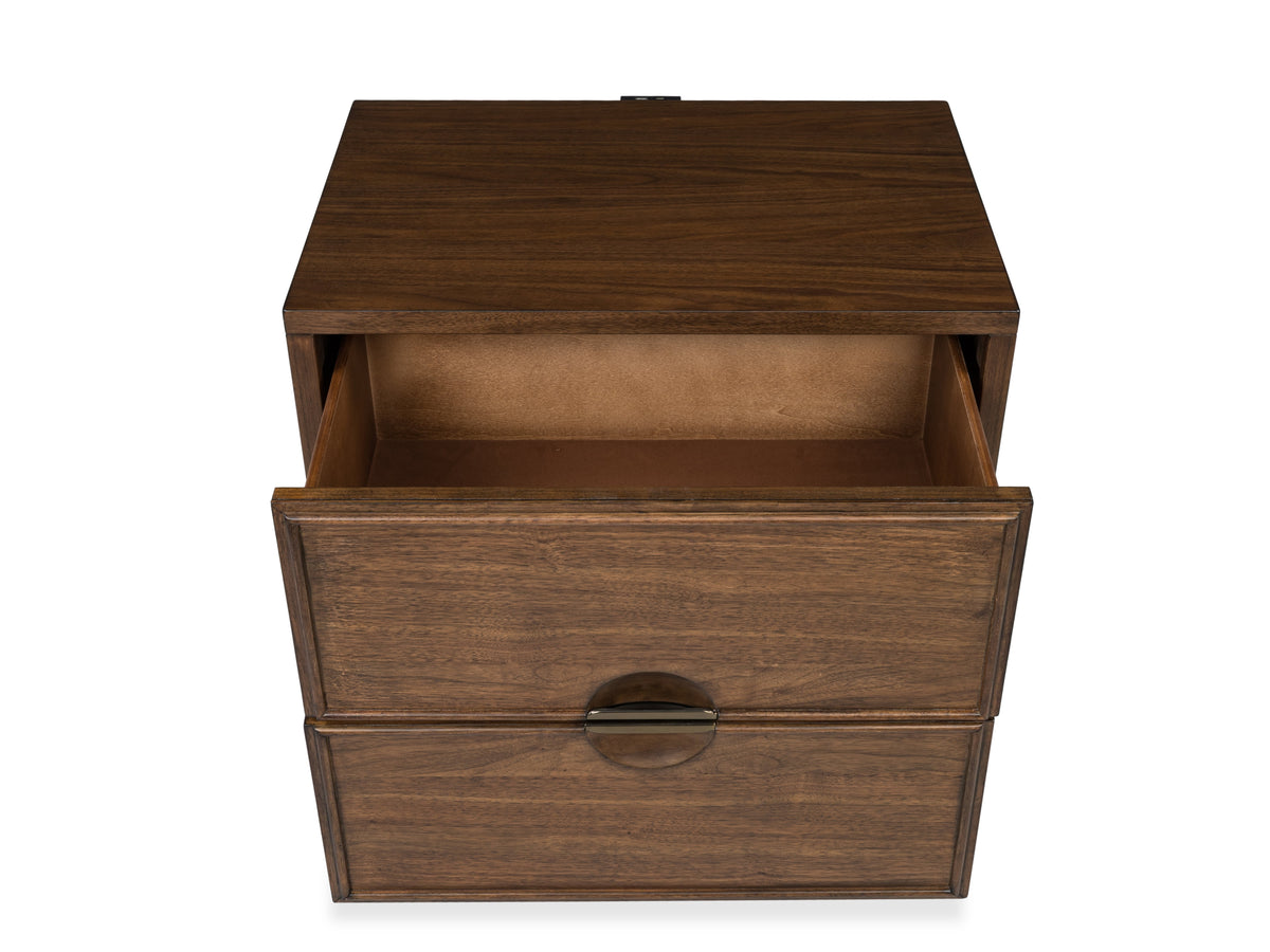 Magnussen Home Selena Brown Drawer Nightstand