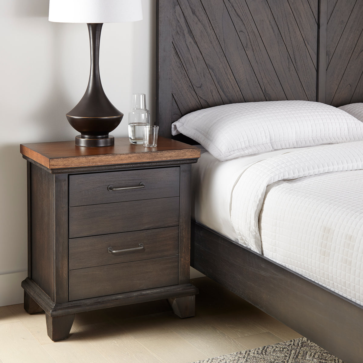 Bear Creek Nightstand Brown