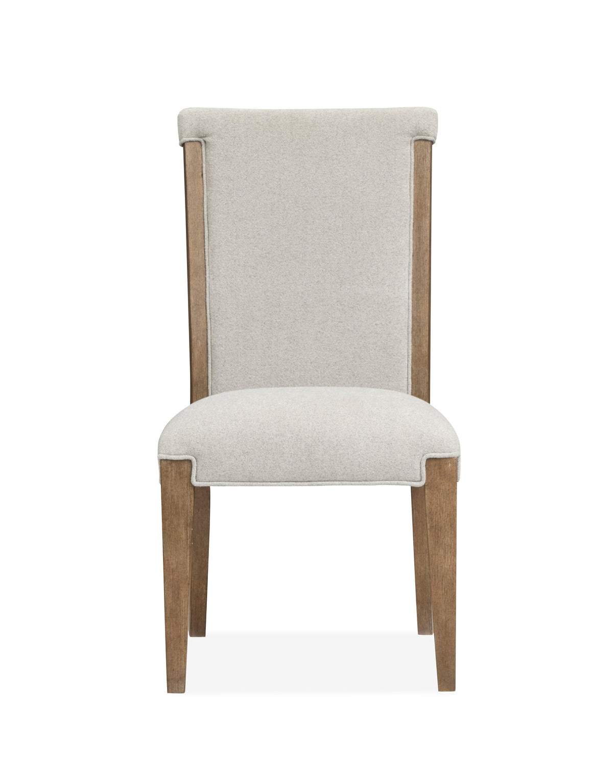 Magnussen Home Plum Creek Sierra Brown Rectangular Dining Table With 4 Upholstered Side Chairs And Server