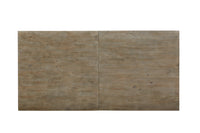 Magnussen Home Tinley Park Dove Tail Grey Extendable Rectangular Dining Table With 4 Side Chairs Server And Dining Cabinet