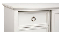 Magnussen Home Juniper Hill Whisper White Door Chest