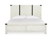 Magnussen Home Chesters Mill Alabaster California King Panel Bed