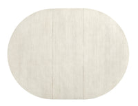 Magnussen Home Lorelei Misty Cloud Extendable 54" Round Dining Table With 2 Side Chairs And 2 Host Chairs