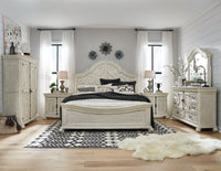 Magnussen Home Bronwyn Alabaster California King Shaped Panel Bed