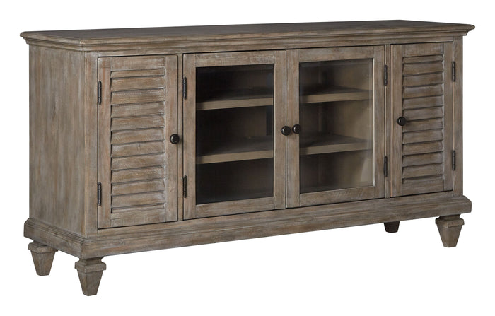 Magnussen Home Calistoga Dovetail Grey Small Console