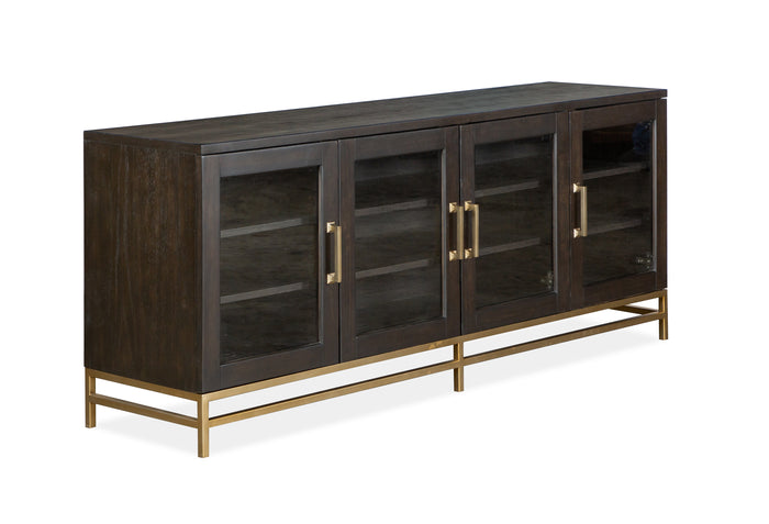 Magnussen Home Lindon Coffee Bean Dark Small Console