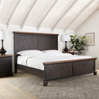 Bear Creek King Bed BrownECOM