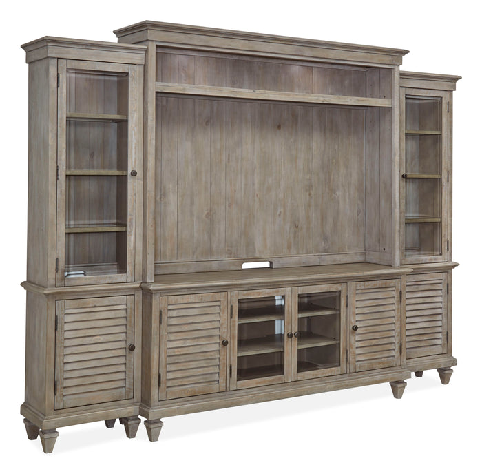 Magnussen Home Calistoga Dovetail Grey Left Pier