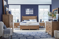 Magnussen Home Plum Creek Sierra Brown Queen Panel Bed